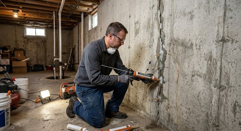 Structural Crack Repair in Montgomery County, PA