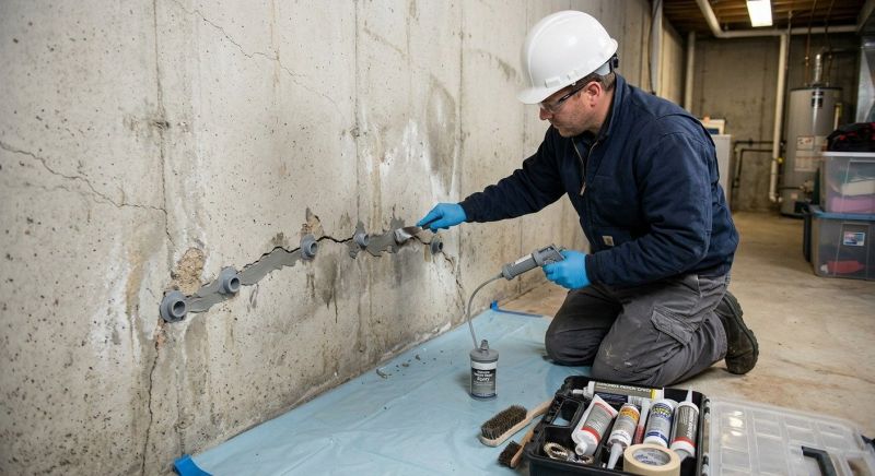 Structural Crack Repair in Montgomery County, PA