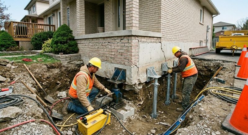 Structural Foundation Repair in Ambler, PA