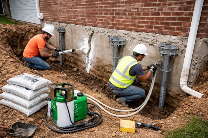 Structural Foundation Repair in Lansdowne, PA