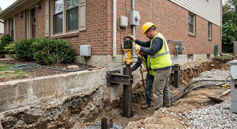 Structural Foundation Repair in Morrisville, PA