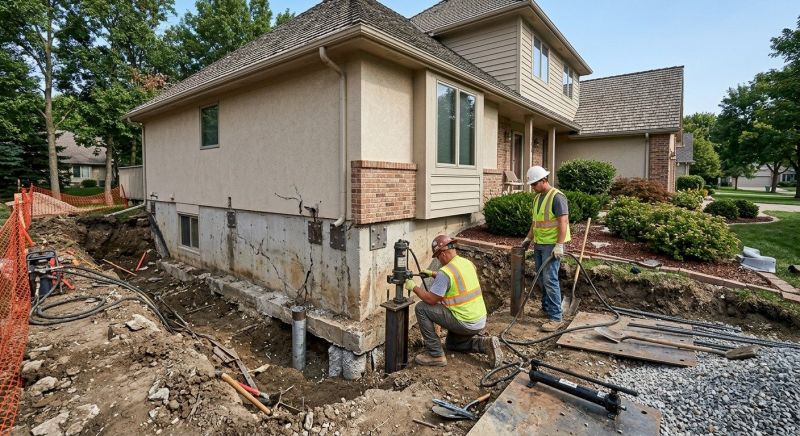 Structural Foundation Repair in Newtown Square, PA