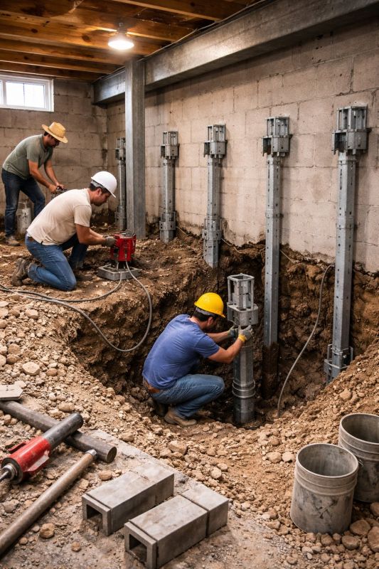 Structural Underpinning in Montgomery County, PA