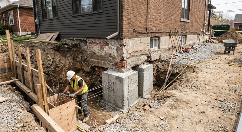 Structural Underpinning in Montgomery County, PA
