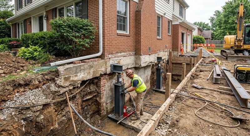 Underpinning Repair in Montgomery County, PA
