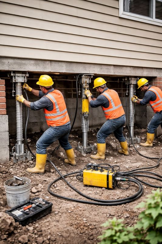 Foundation Stabilizing in Wycombe, PA