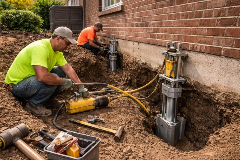 Settling Foundation Service in Souderton, PA